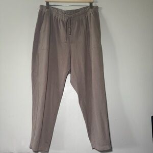 Barefoot Dreams Malibu Collection Luxe Lounge Sweatpants HE Oatmeal 1X‎
